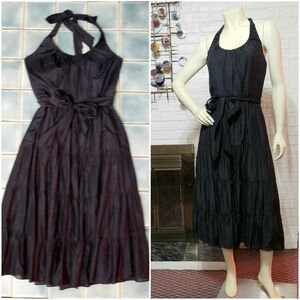 WHITE HOUSE BLACK MARKET | Midi Halter Dress